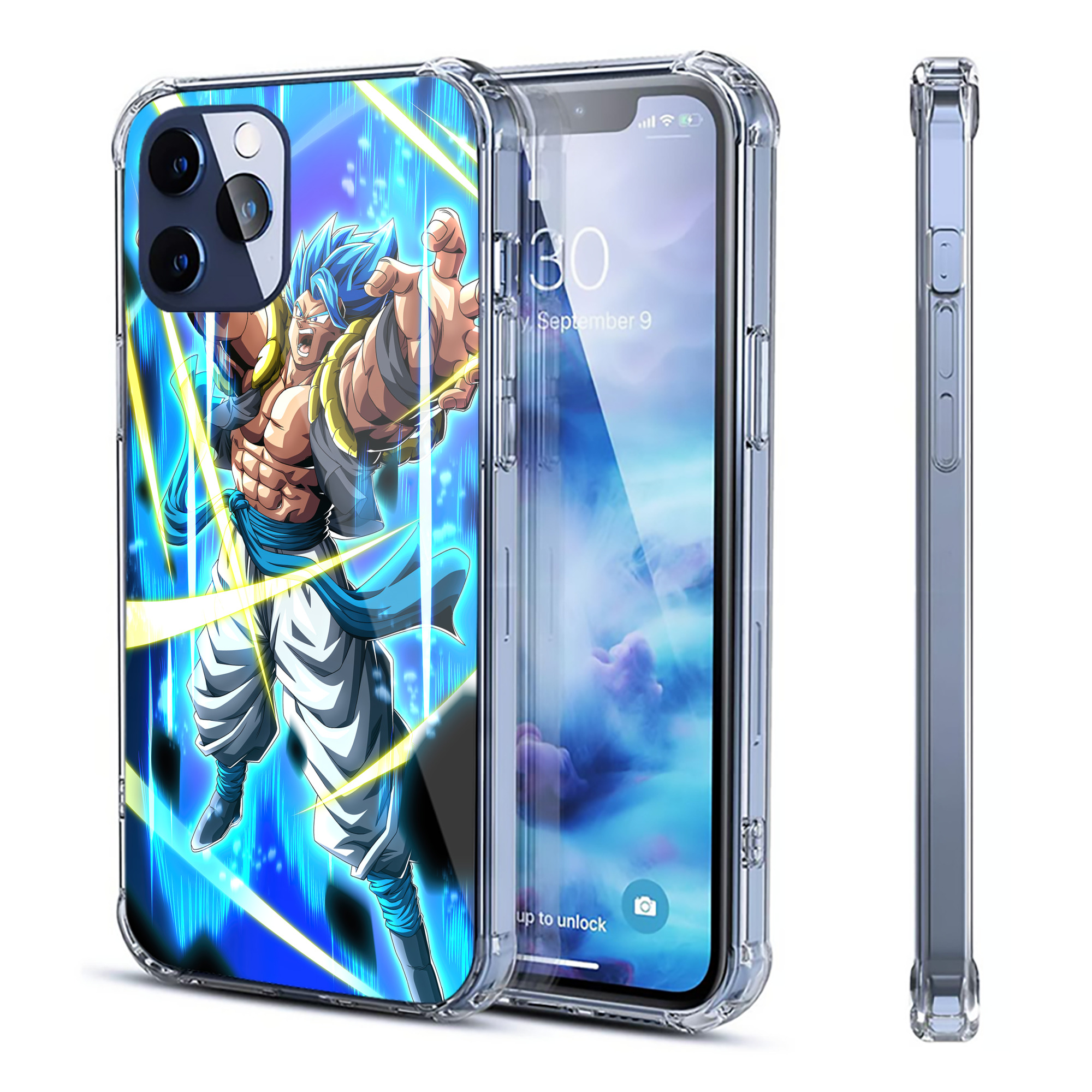 （画像用） ドラゴンボール DRAGON BALL 【iPhone 12シリーズ対応】透明スマホケース（クリアソフトケース）